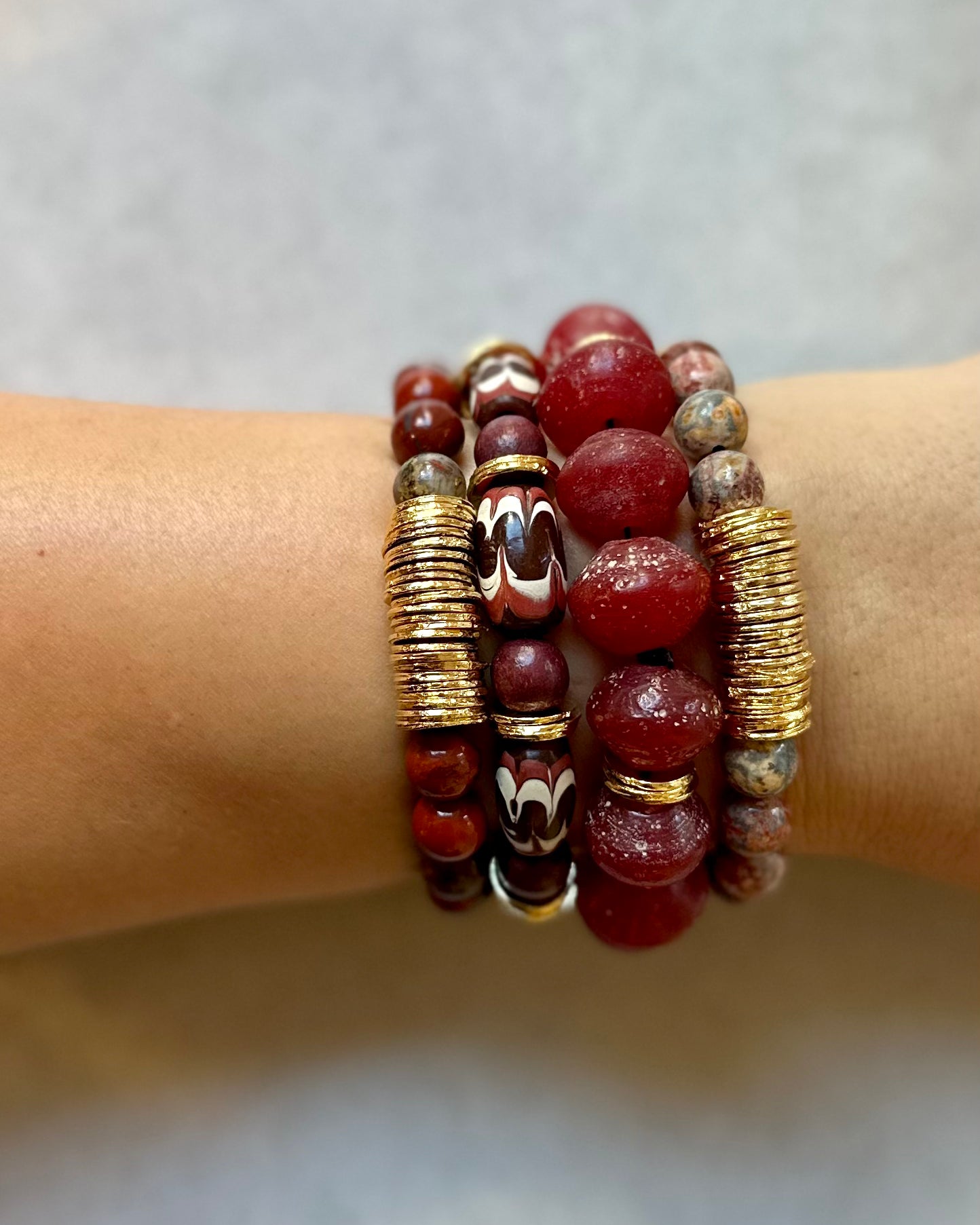 Bini Bracelets with Natural Stones