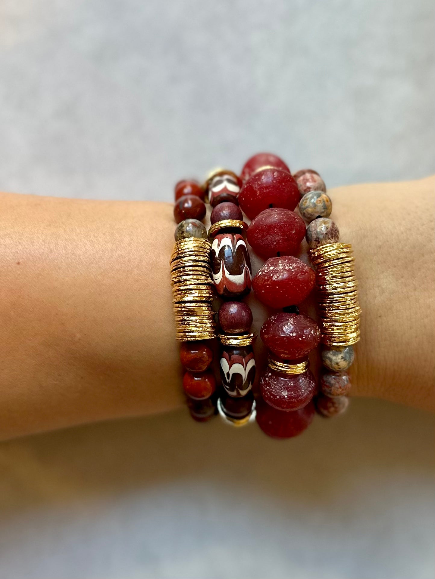 Bini Bracelets with Natural Stones