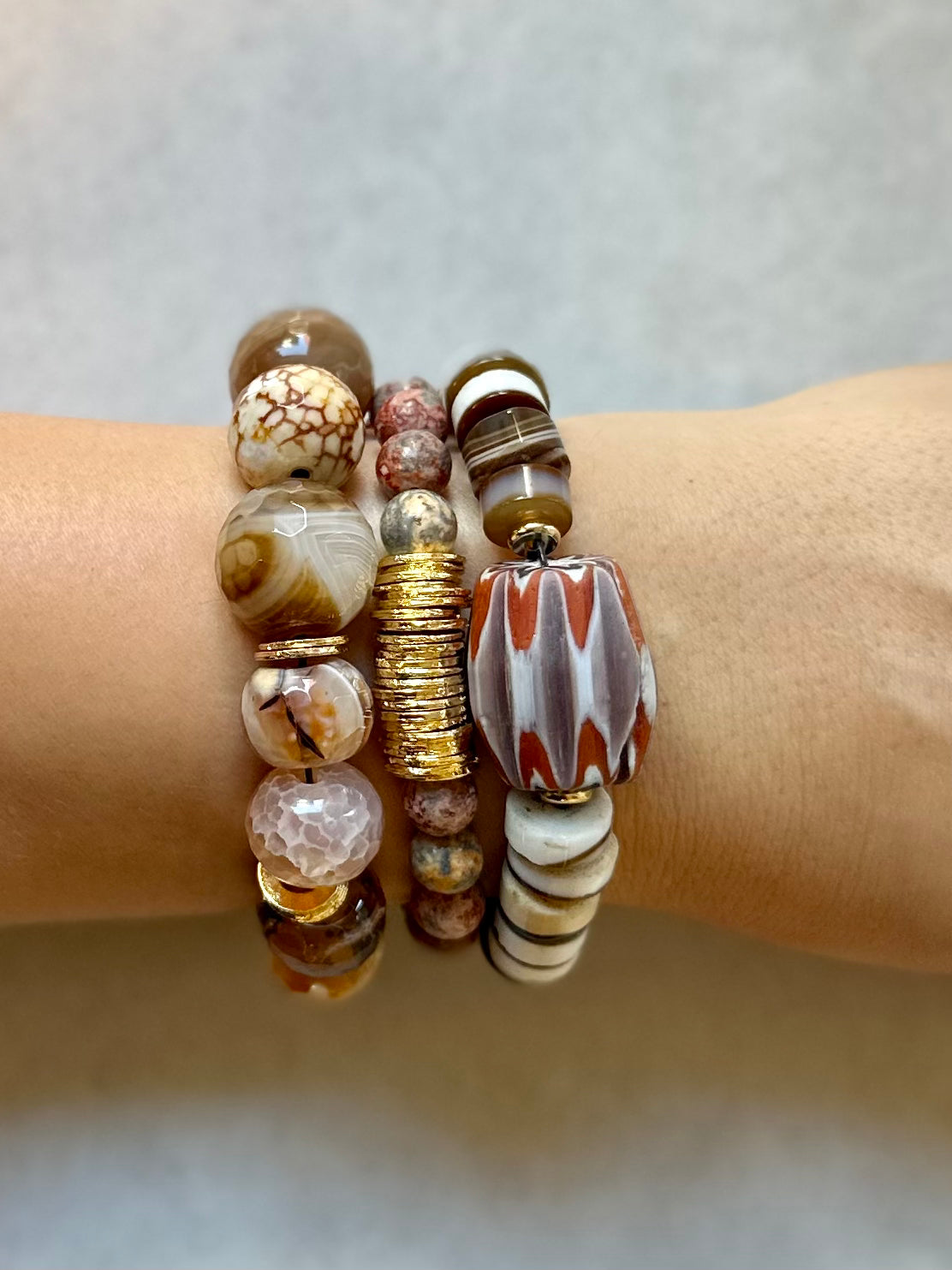 Bini Bracelets with Natural Stones / Fall24