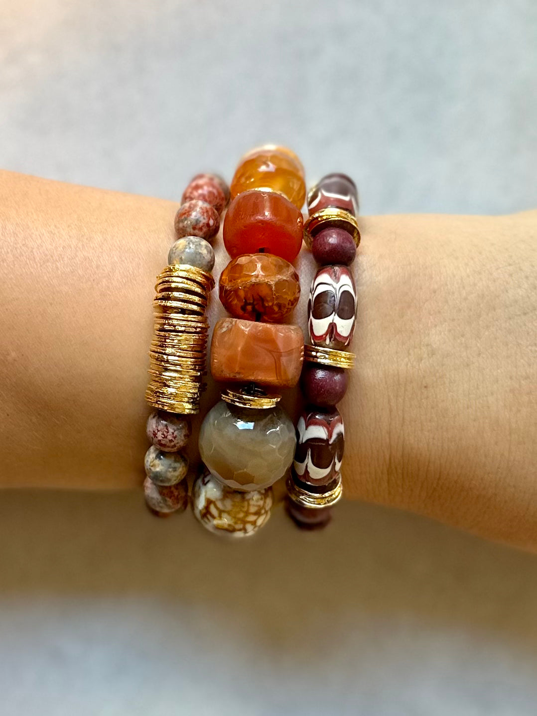 Bini Bracelets with Natural Stones / Fall24