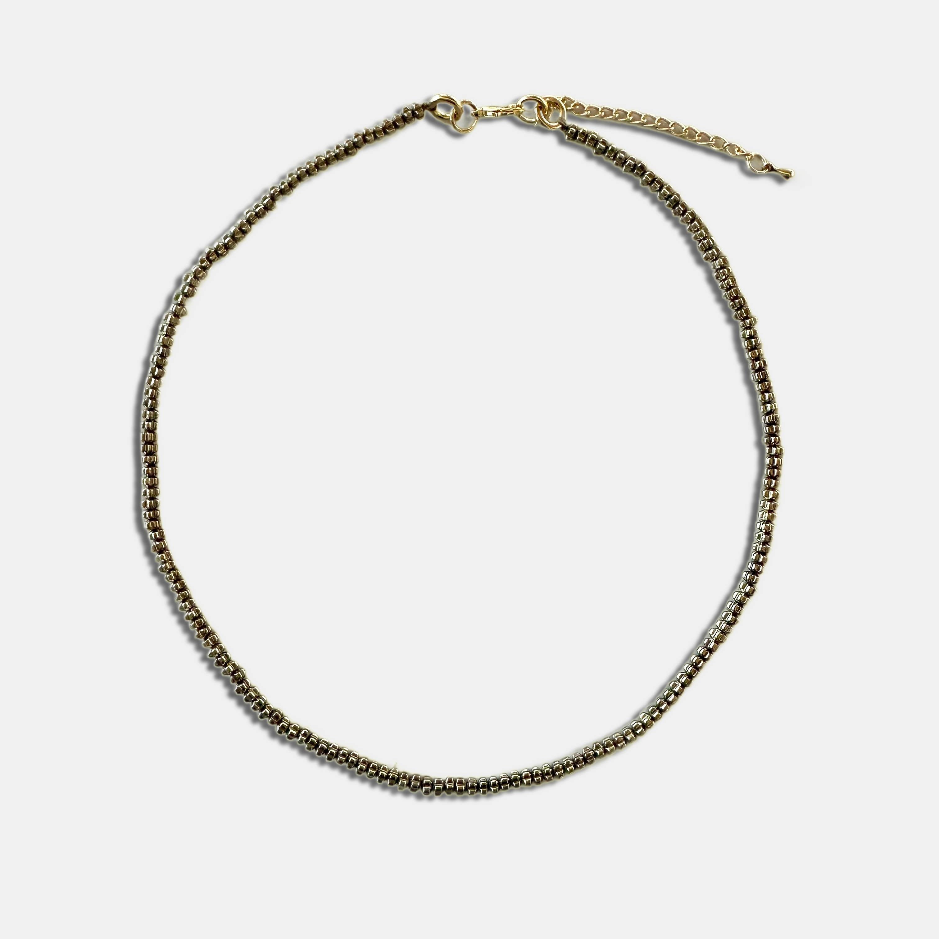 FW25 Rondelle Hematit necklace