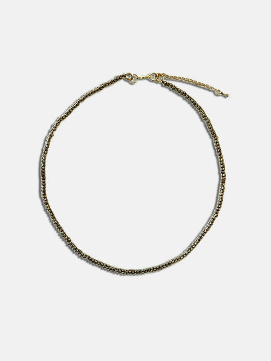 FW25 Rondelle Hematit Collier