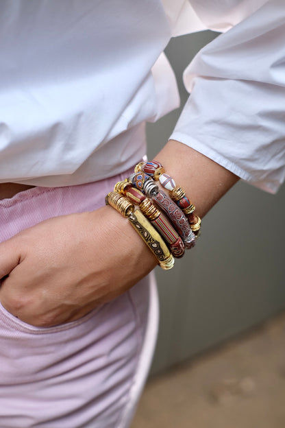 Antique Venetian Trade Beads Bracelets / Fall23