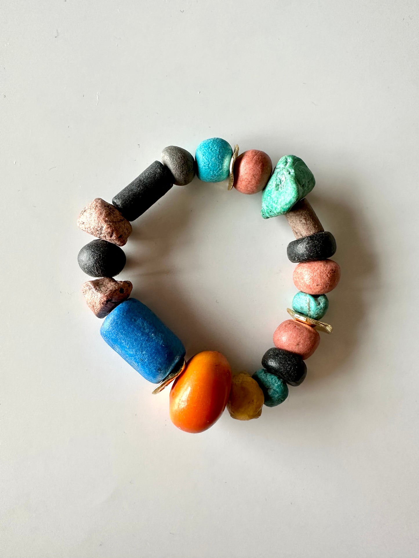 Morrocan Pottery Beads Bracelets / Pre-Fall 2023