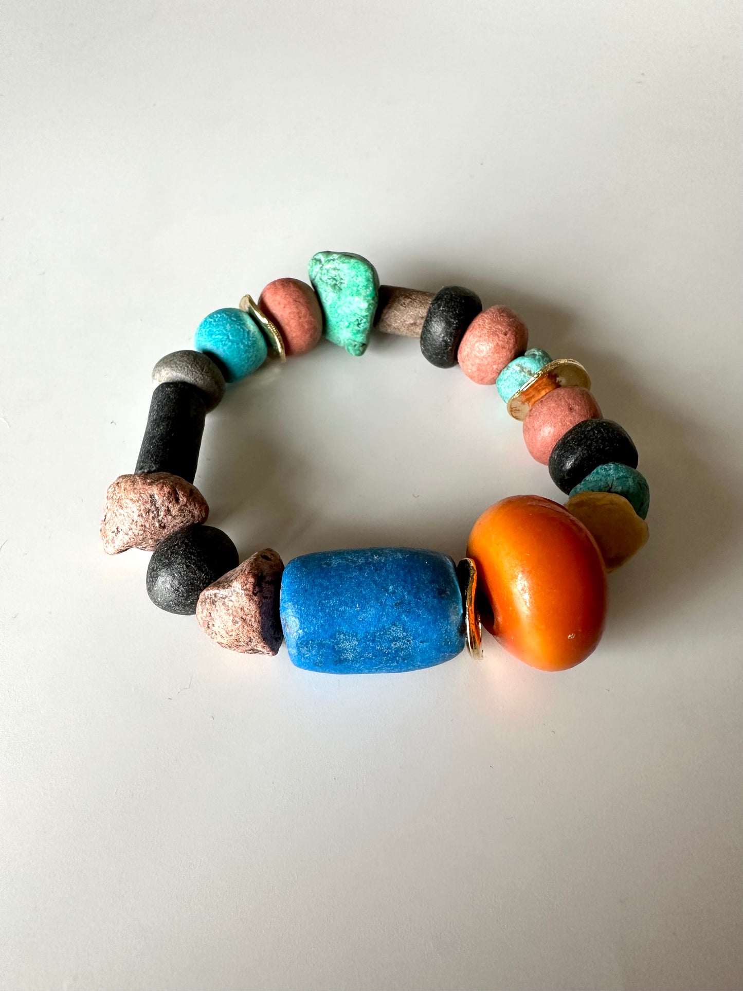 Morrocan Pottery Beads Bracelets / Pre-Fall 2023