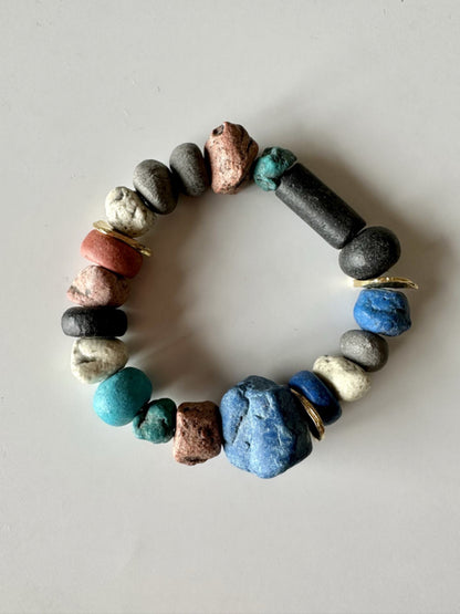 Morrocan Pottery Beads Bracelets / Pre-Fall 2023