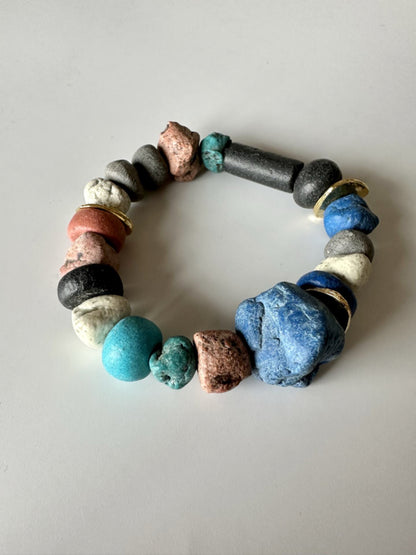 Morrocan Pottery Beads Bracelets / Pre-Fall 2023