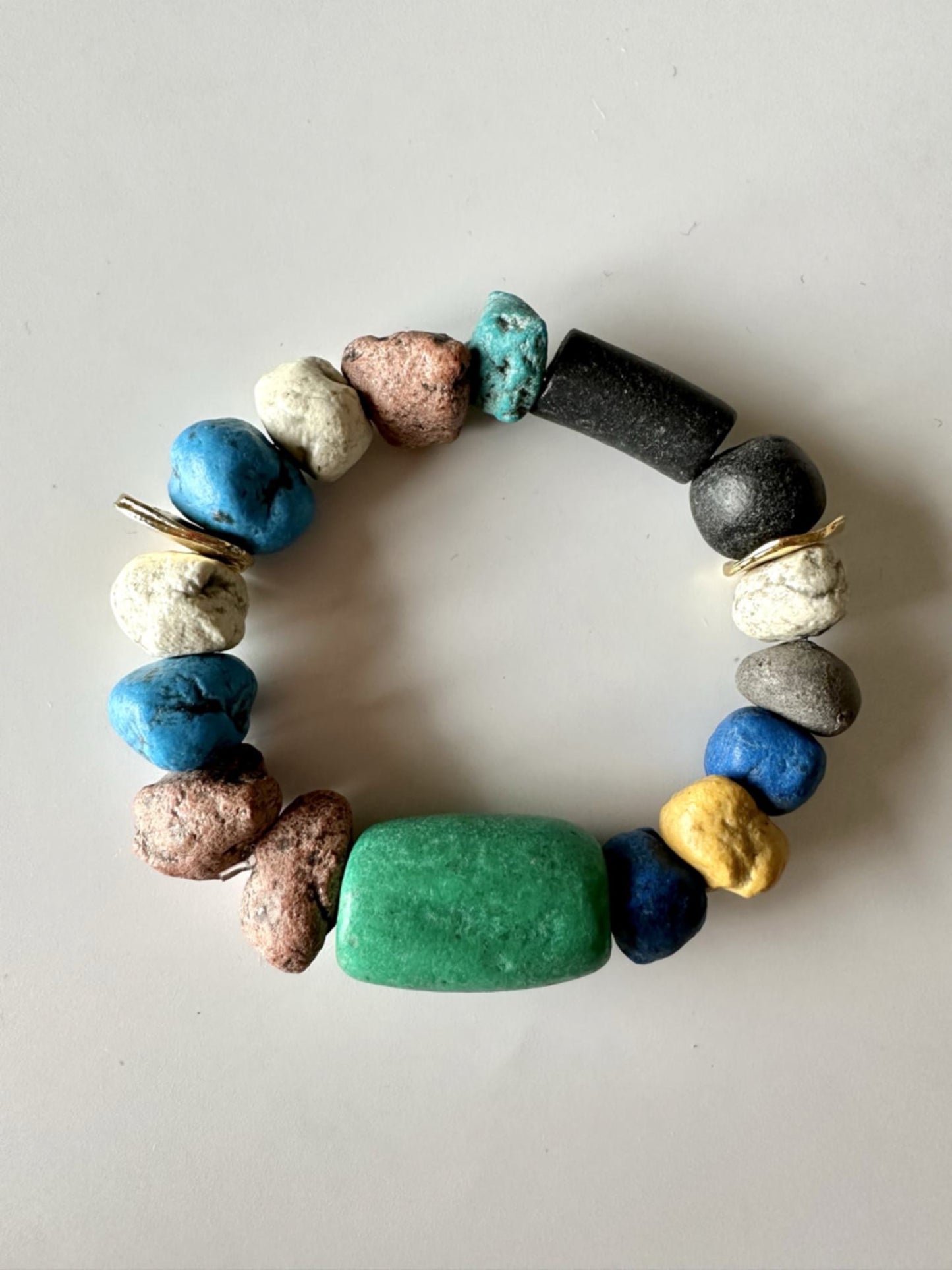 Morrocan Pottery Beads Bracelets / Pre-Fall 2023