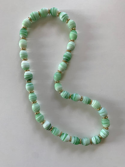 Pastel Glass Beads Necklaces / Sample Sale