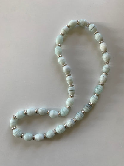 Pastel Glass Beads Necklaces / Sample Sale