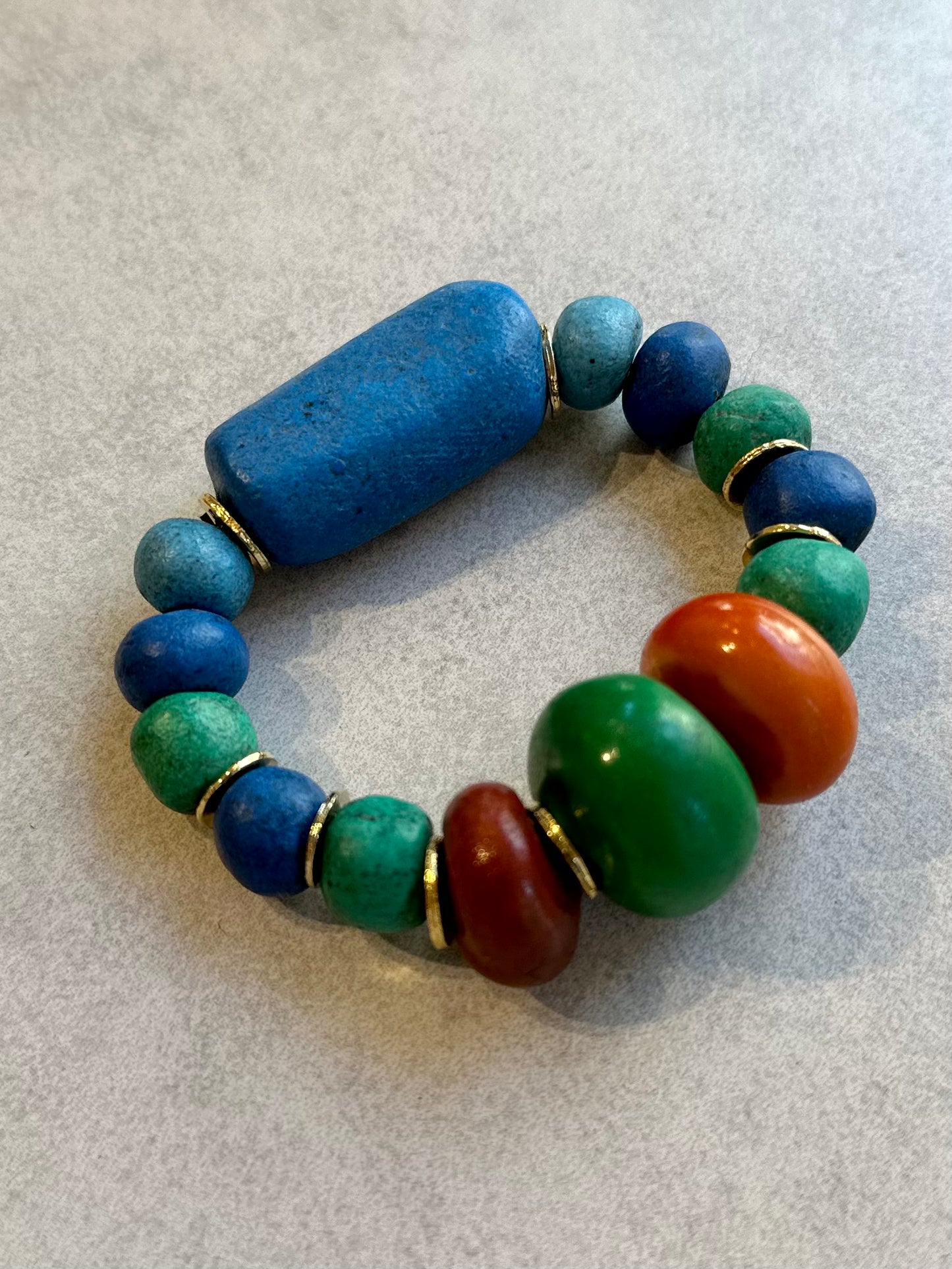 Morrocan Pottery Beads Bracelets / Pre-Fall 2023