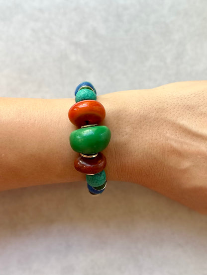 Morrocan Pottery Beads Bracelets / Pre-Fall 2023