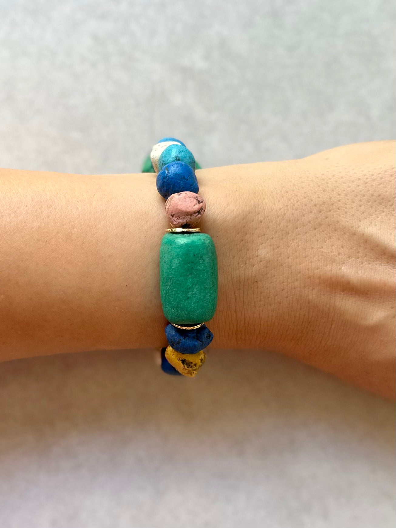 Morrocan Pottery Beads Bracelets / Pre-Fall 2023