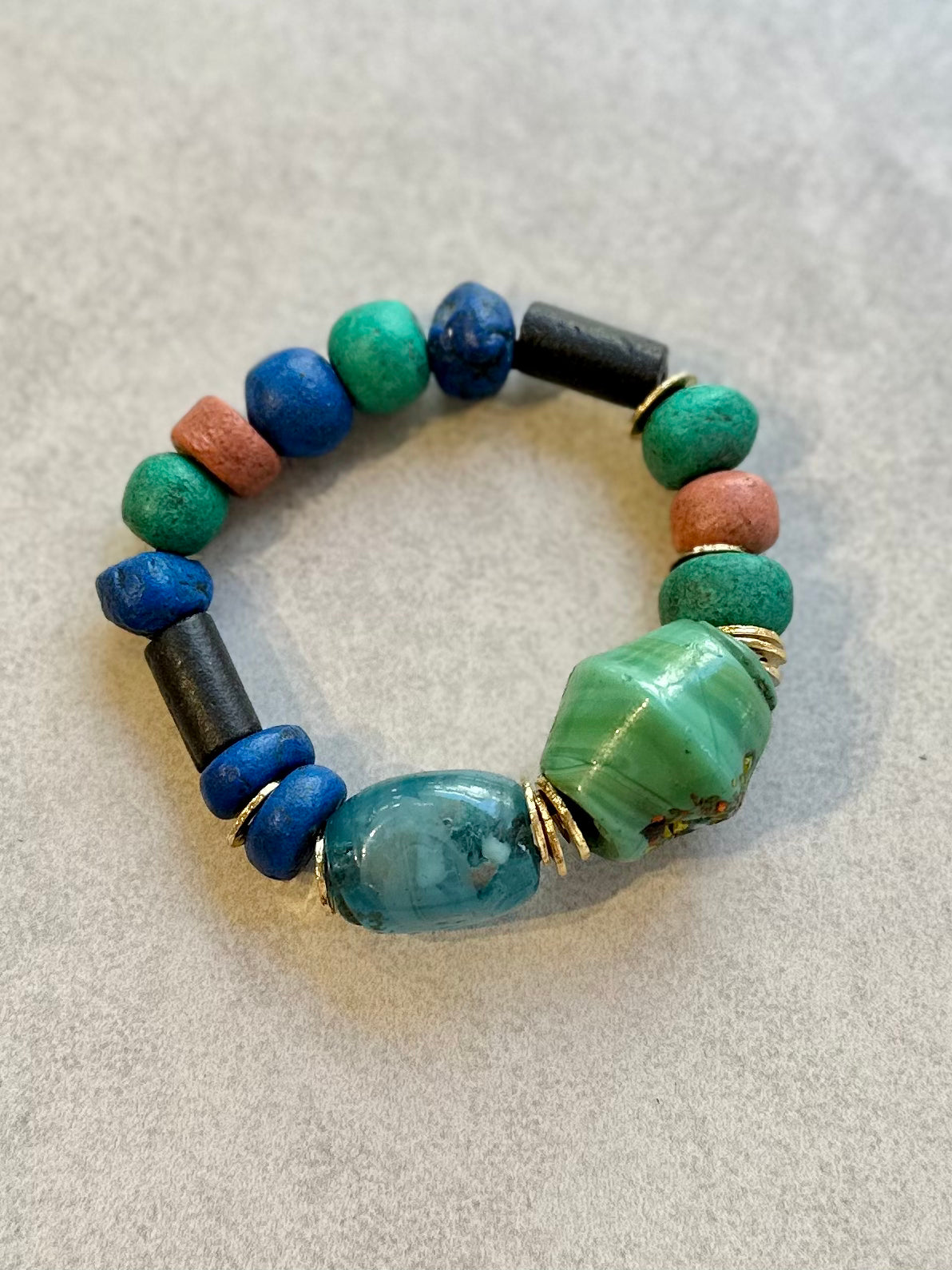 Morrocan Pottery Beads Bracelets / Pre-Fall 2023