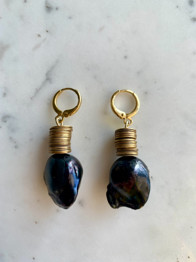 BiniBeca Pearl Earrings / Fall